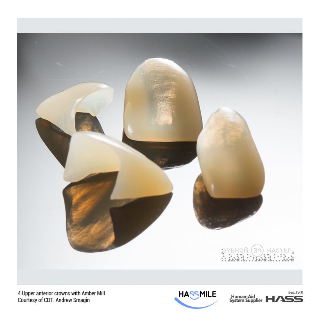 HASSthetics Lithium Disilicate Amber Mill