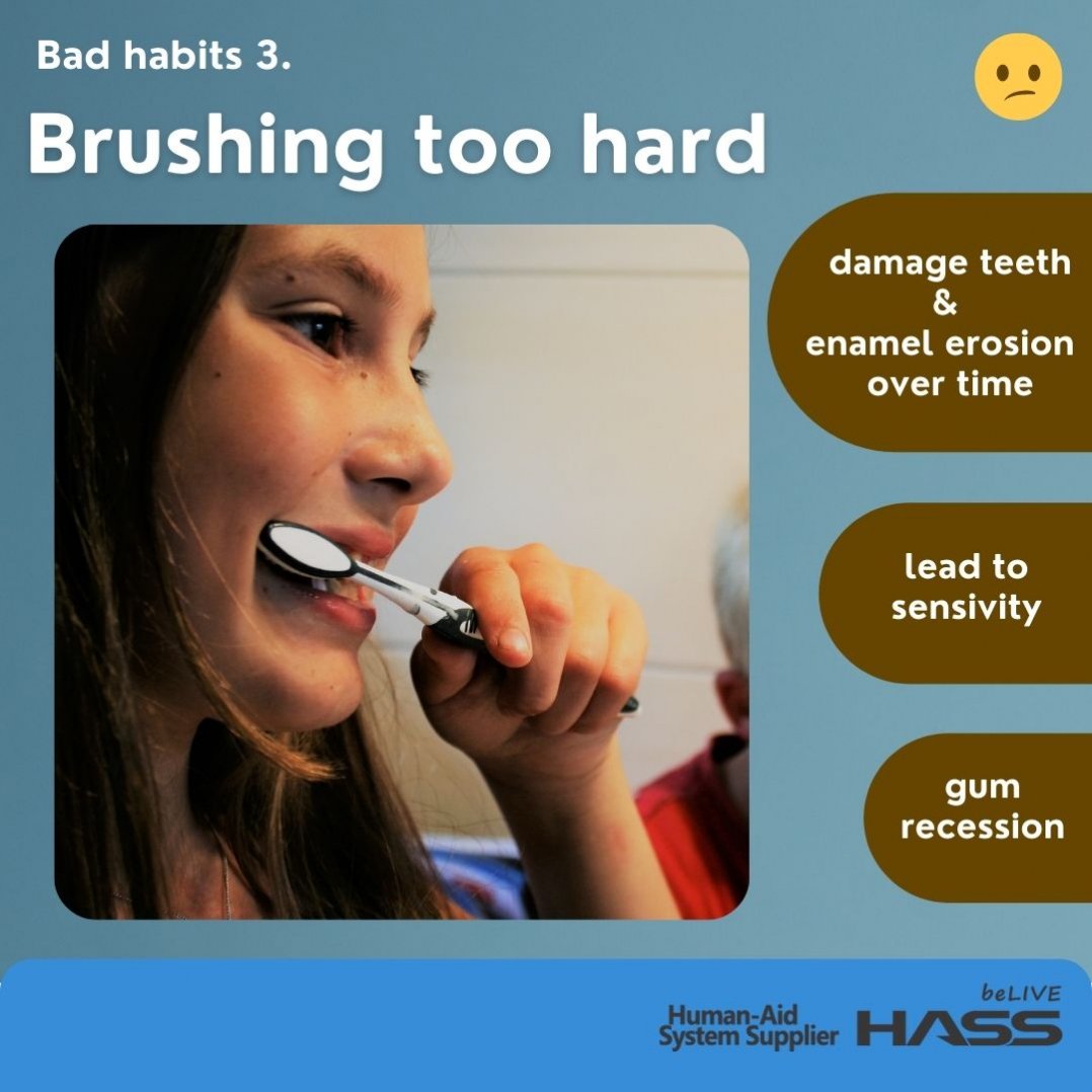 HASS bad habits teeth health