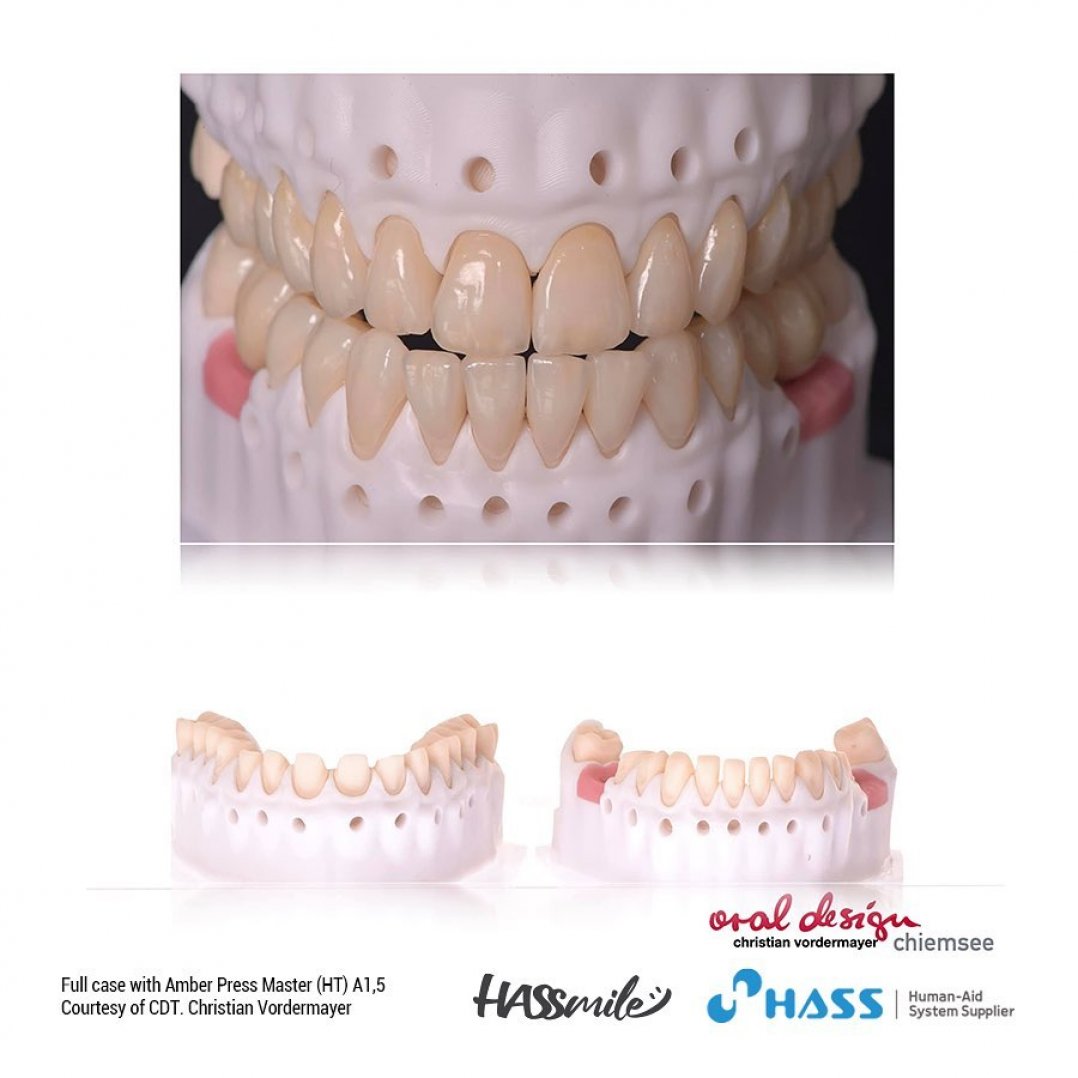 HASSBIO AmberPressMaster Lithium-disilicate dental-pressingots glassceramics